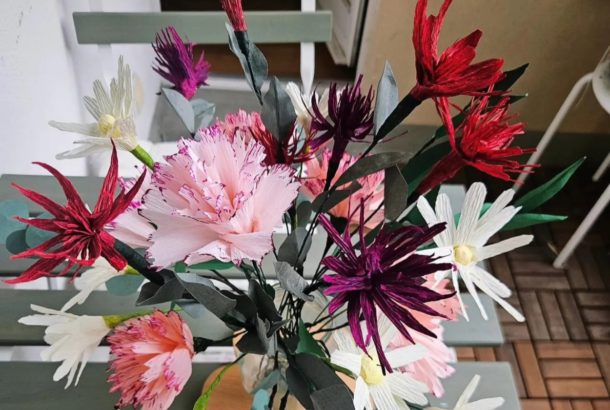 Paper flower workshop
